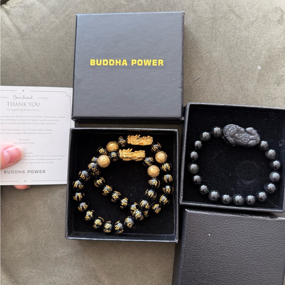 Buddha Power Bracelet Set
